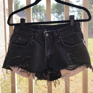 Vintage Levi Cut-off Jean Shorts